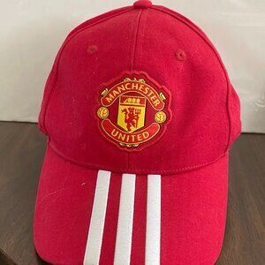 Manchester United Premier League Soccer Adjustable Strapback Baseball Cap